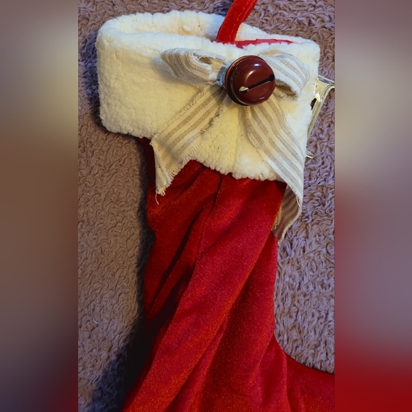 Luxury M initial Stocking - Picture 2 of 3